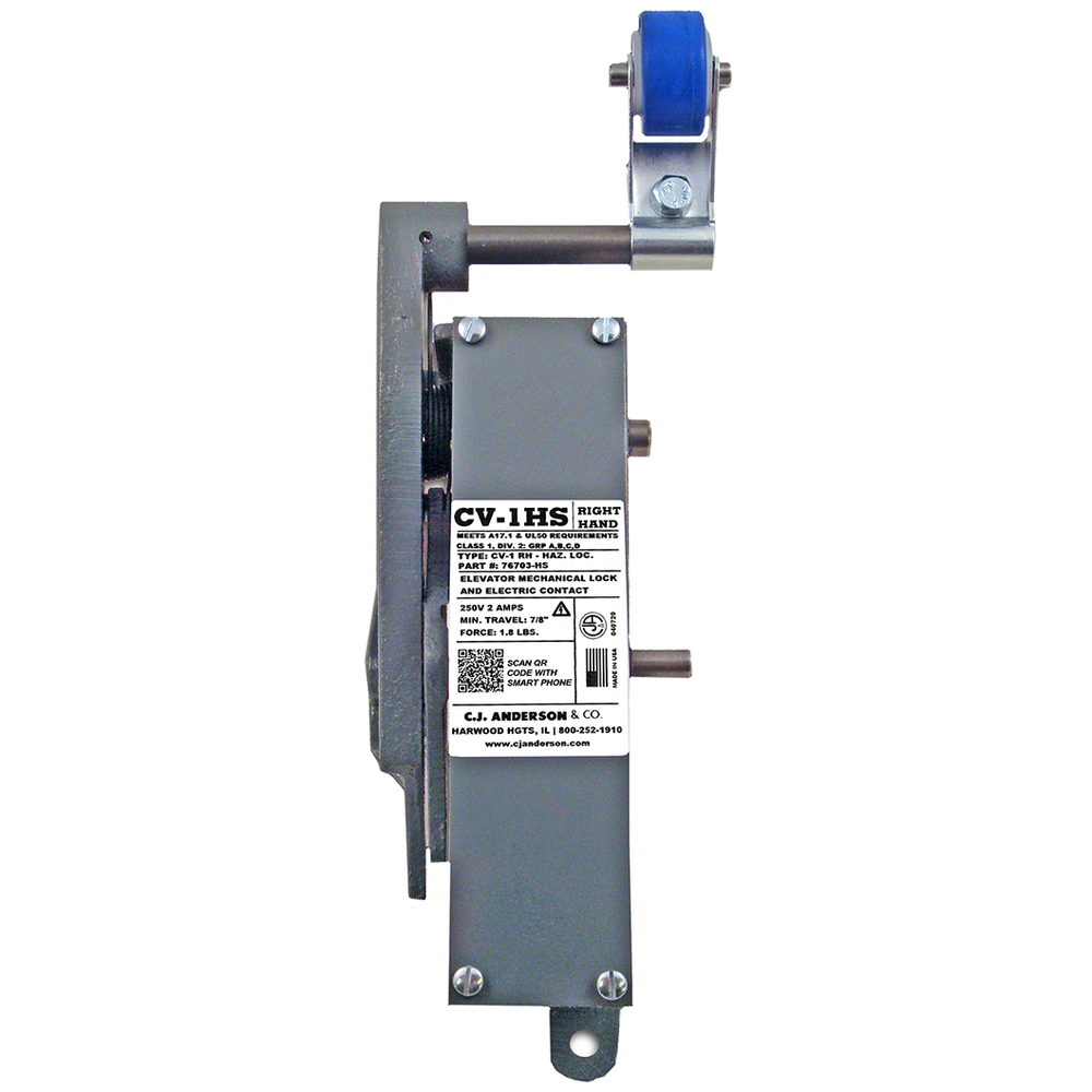 CV-1 Right Hand Door Locking Device - Use With Stationary Cam